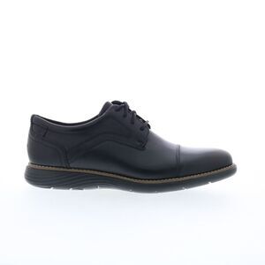 Rockport Mens Garett Cap Toe Black Shoes (NWT)